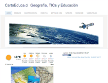 Tablet Screenshot of cartoeduca.cl